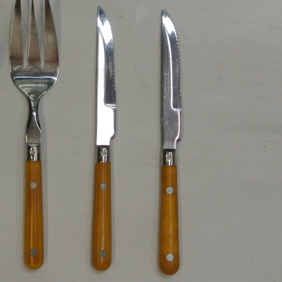 Vtg Washington Forge Mardi Gras Riveted Utensils - Picture 10 of 10